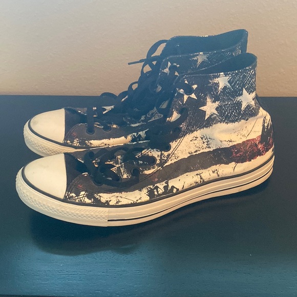 American Flag Converse Sneakers